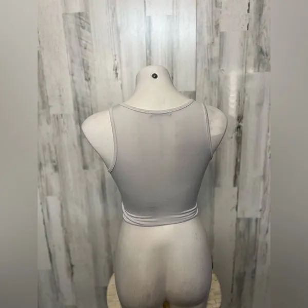 White crop top Size XS - Image 3