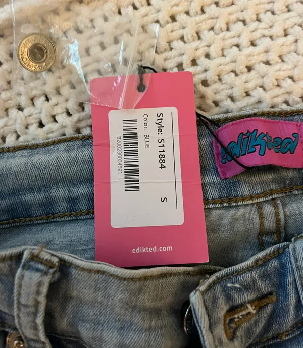 Edikted Flare Jeans - Image 4