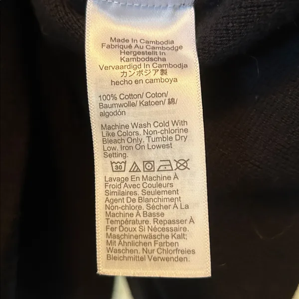 J Crew 2 button sweater blazer black - Image 5