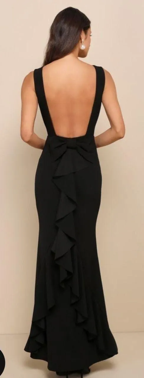 Lulus Dress Black - Image 2