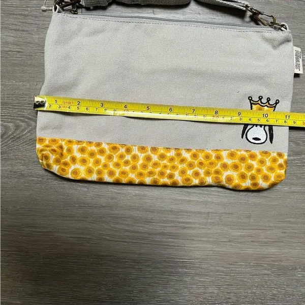 snoopy king peanuts crossbody bag clutch pouch - Image 3