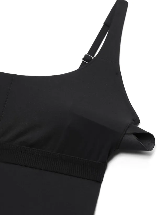 CRZ YOGA Square Neck Maxi Dress for Women - Flowy Sleeveless Padded Travel Casual Outfits with Side Pockets - Image 7