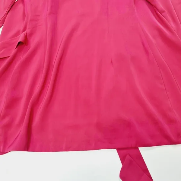 MORE TO COME Halley Blazer Wrap Dress in Hot Pink Small - Image 11