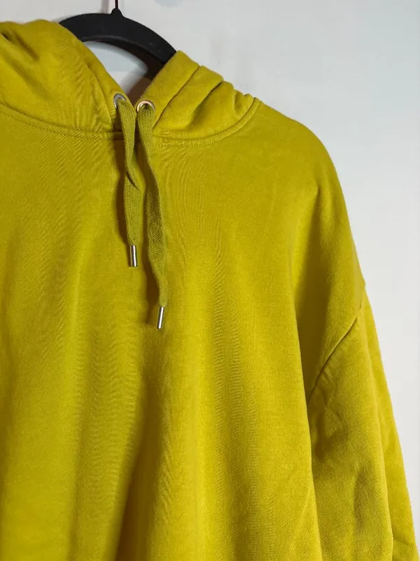 Calia Chartreuse Everyday Fleece Boxy hoodie - Image 3