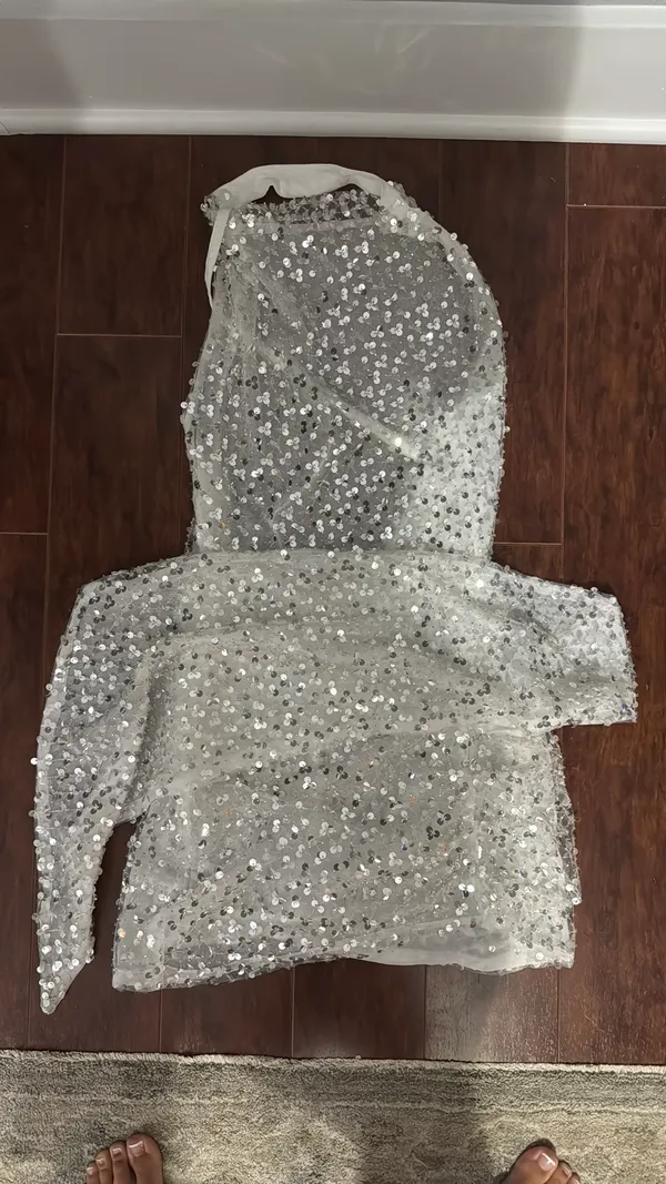 Peppermayo Cinta Sequin Mini Dress - Image 3