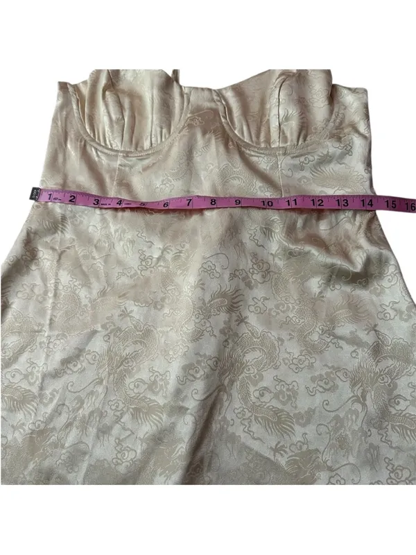 Princess Polly Champagne Pop Mini Dress. - Image 9