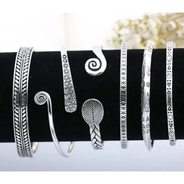 NEW Engraved 925‎ Sterling Silver Adjustable Cuff Bracelet - Image 7