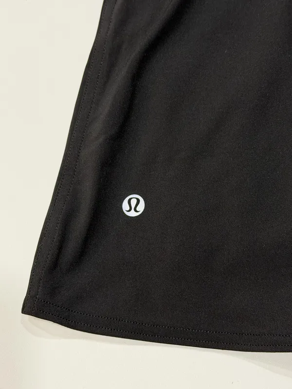 Lululemon Black Skirt Shorts Built-In Skort - Image 4