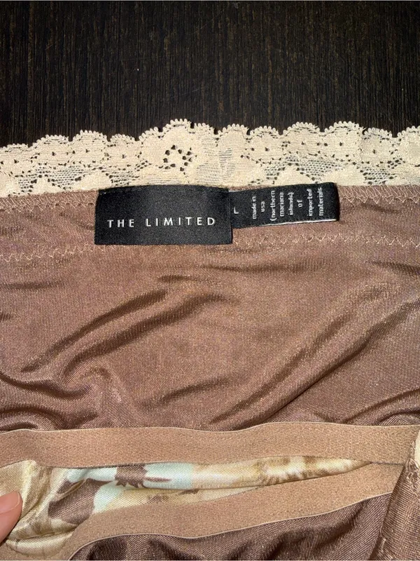 The Limited Y2K Vintage Inspired Floral Lace Conquette Trim Cami Tank Top Boho Cottagecore - Image 7