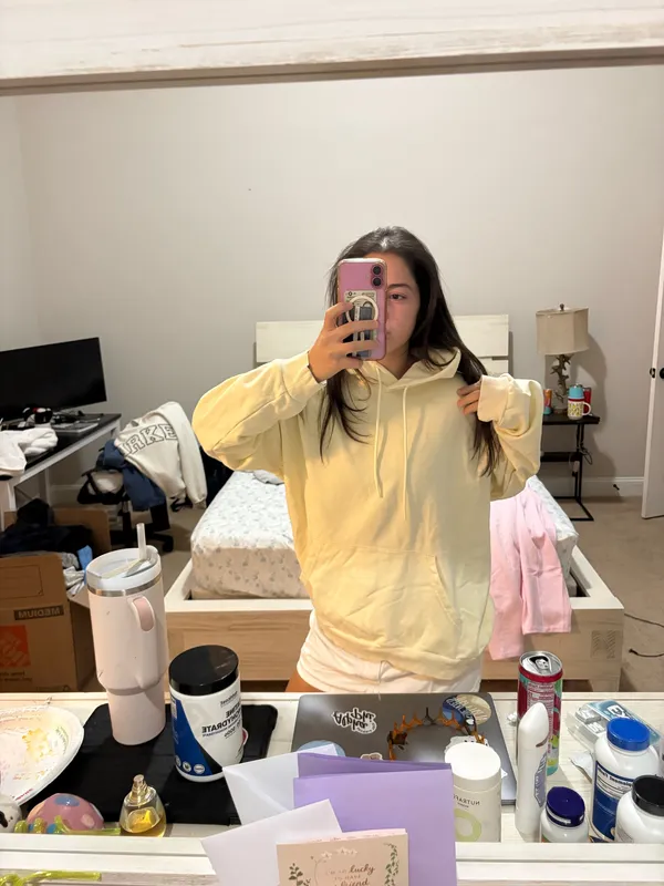 Target Hoodie Yellow - Image 2
