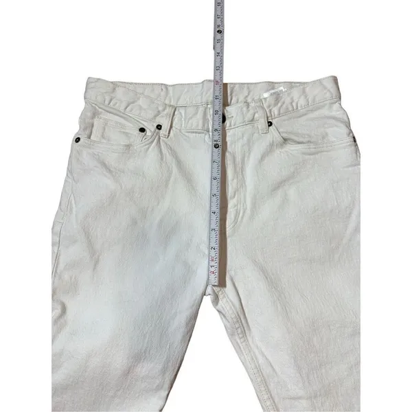 H&M & Denim women’s white slim fit high rise‎ shaping jeans sz 32 - Image 5