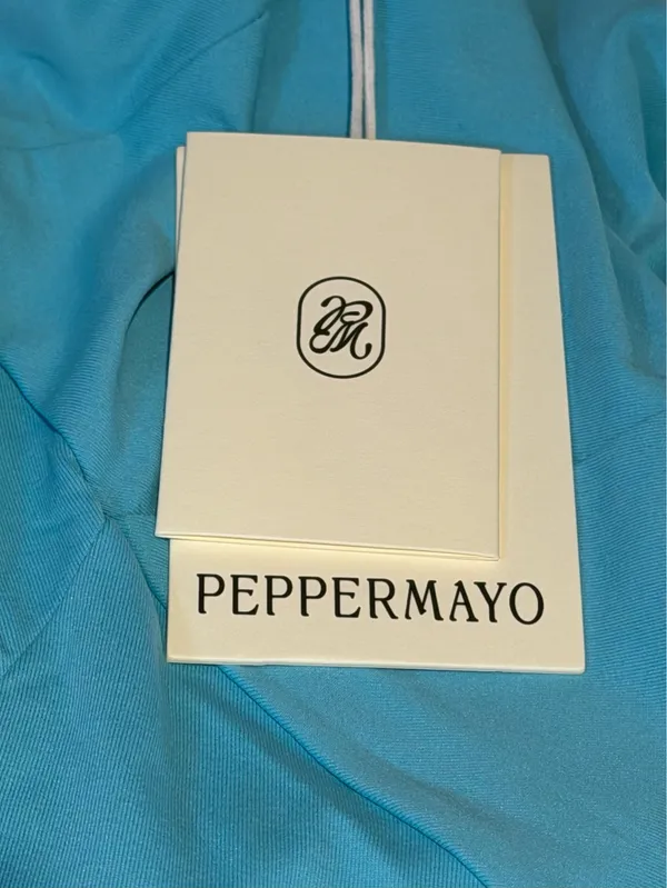 Turquoise Peppermayo Midi Dress - Image 4