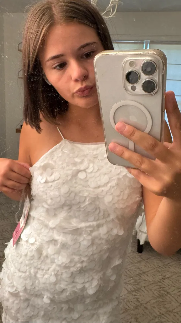 White short dress - Image 3
