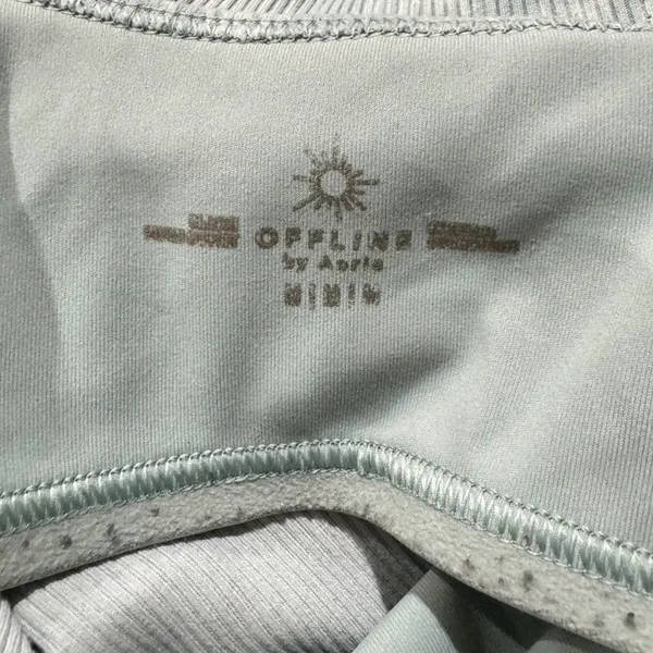 Offline by Aerie Blue Tie Dye Crop Top Women’s Medium - Image 2