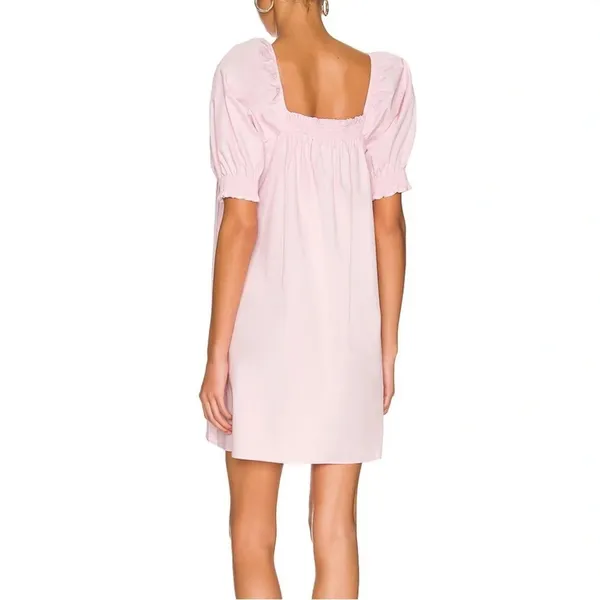 Show Me Your Mumu Annalynne Mini Dress Petal Pink - Image 3