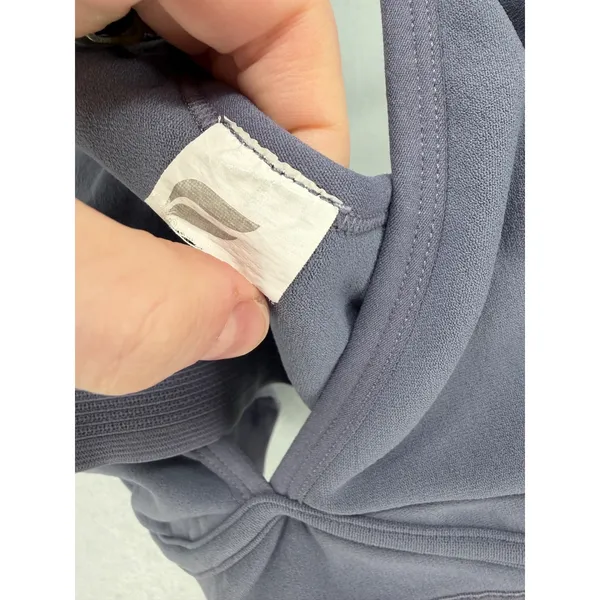 Fabletics Womens‎ Sports Bra Slate Blue Strappy Perforated Band Small - Image 5