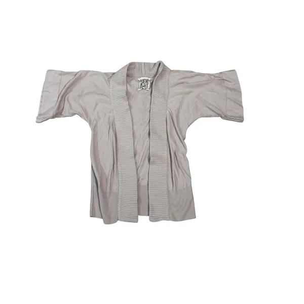 Ruehl No 925 Greenwich St New York Kimono Cardigan Light‎ Gray Size S - Image 2