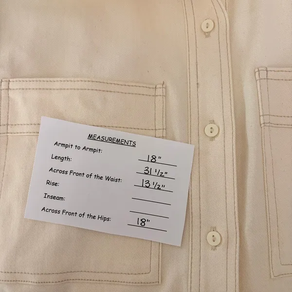 ZARA Natural Cream Shirtdress Mini Shirt Dress Buttons Pockets Twill Small - Image 14