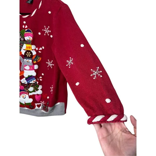 Vintage Theme Works By Kikit Ugly Christmas Sweater Size‎ XL - Image 3