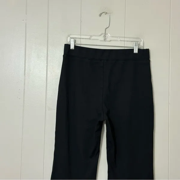 Maeve Anthropologie Black Pull On Split Hem Pants Size M Stretch Office Trousers - Image 5
