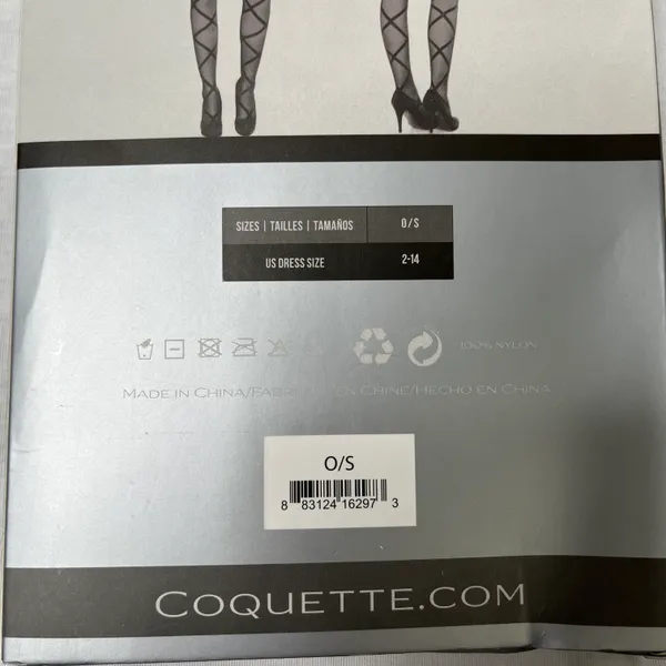 Coquette black banging body bodysuit lingerie one size - Image 4