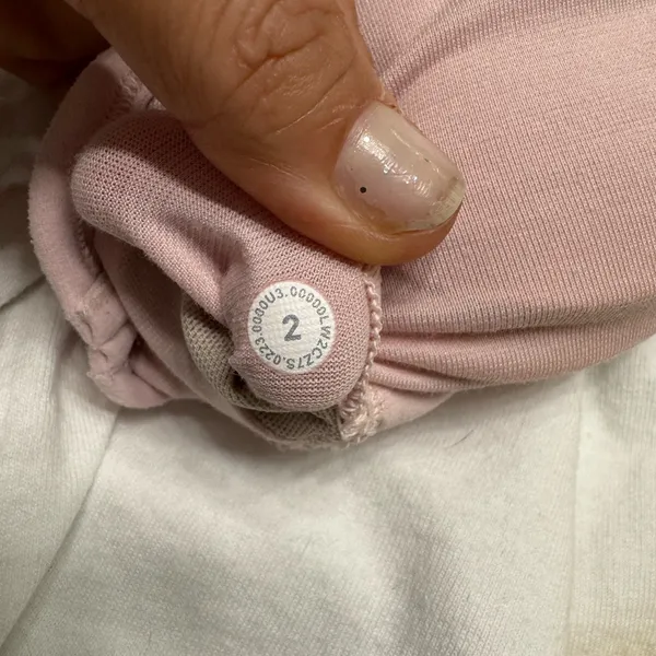 Lululemon Light Pink Strappy Sports Bra - Image 3