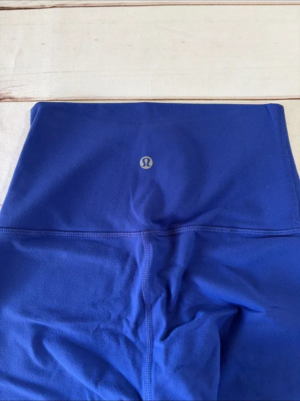 lululemon athletica Royal Blue High-Waist Leggings - Image 8