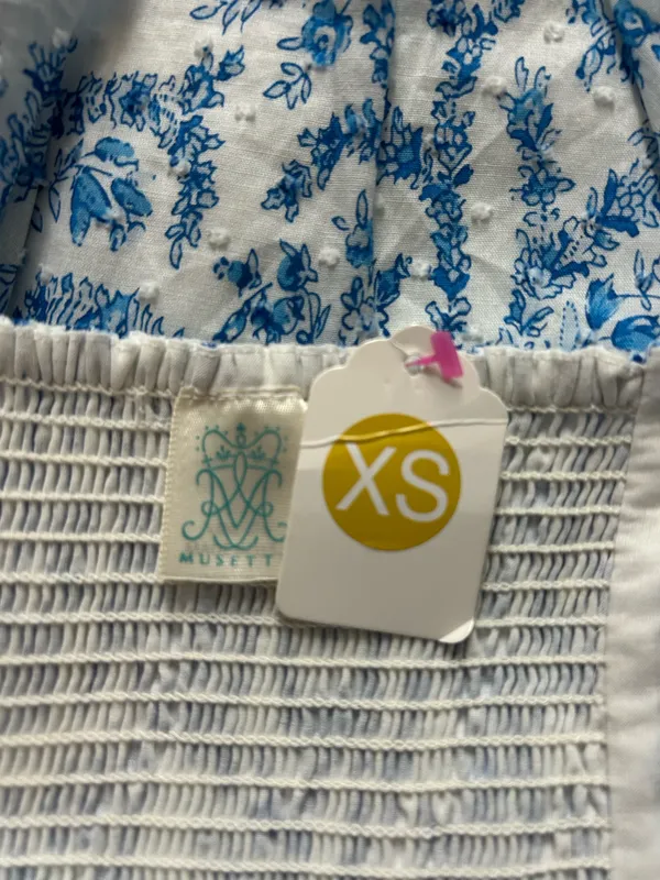 Summer Dress Blue Size XS - Image 4