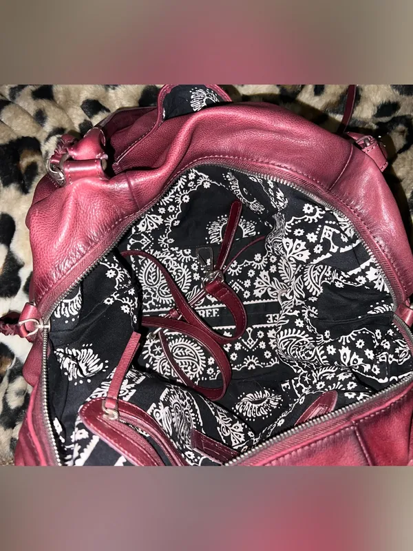 Free People Emerson Tote purse satchel full size Red Rock - Image 5