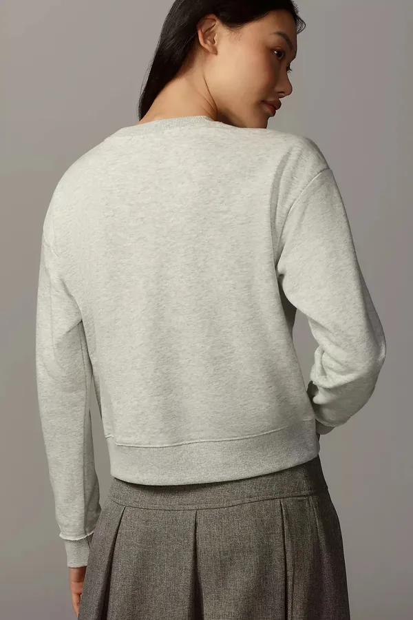 Scotch & Soda Club Soda Appliqué Crew-Neck Sweatshirt - Image 2