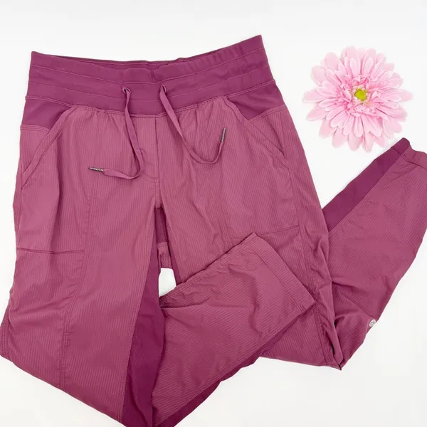 Lululemon Street To Studio Pant II Red Grape Mauve Pink Purple - Image 6