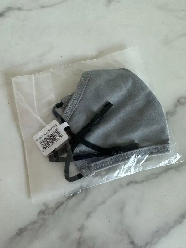 FAHERTY Unisex Gray All Day Face Mask NEW NIP - Image 3