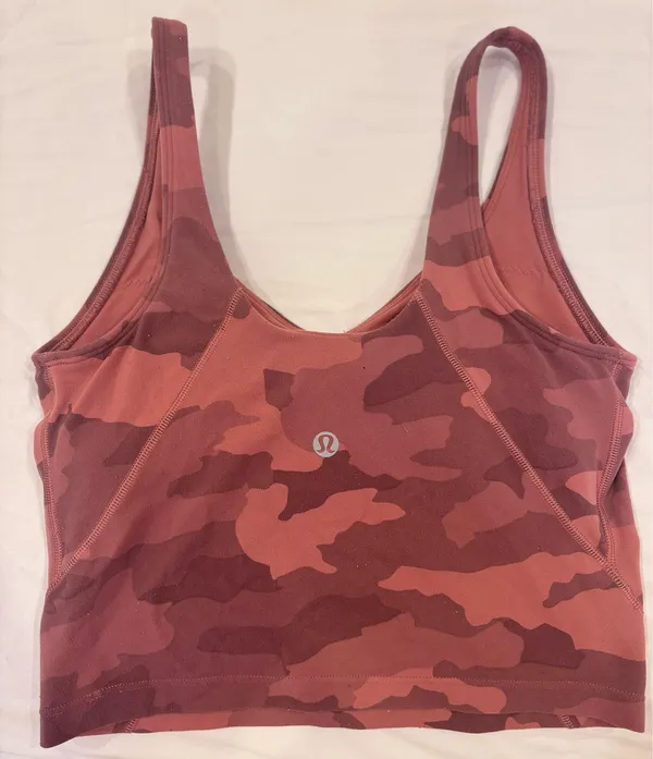 Lululemon Heritage 365 Camo Brier Rose Multi Align Tank - Image 4