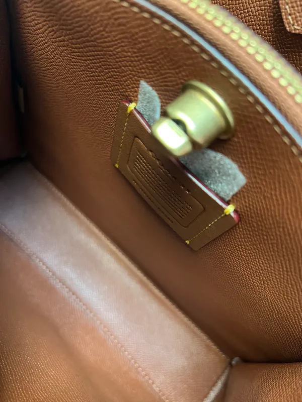 Coach Willow Bucket Bag In Signature Canvas With Heart Print - Image 8