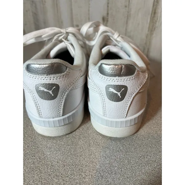 Puma Jada Sneaker White 386401-01 Size‎ 8.5 Womens Shoes - Image 2