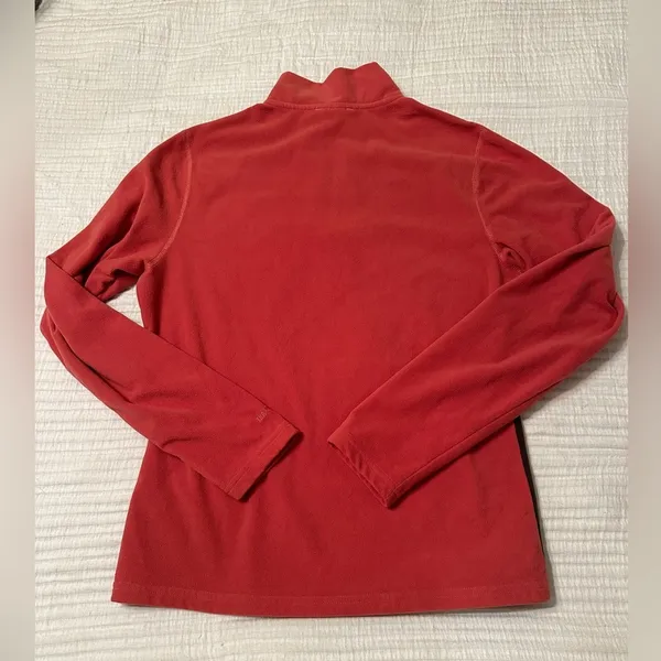 The North Face Long Sleeve 1/4 Zip Fleece - Size M - Image 4