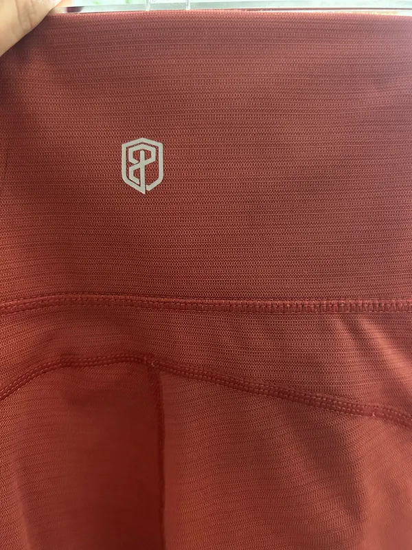 Burgundy Leggings Red Size M - Image 4