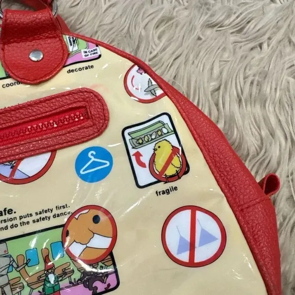 TransVersion Funky Funny Plastic Purse Red - Image 5