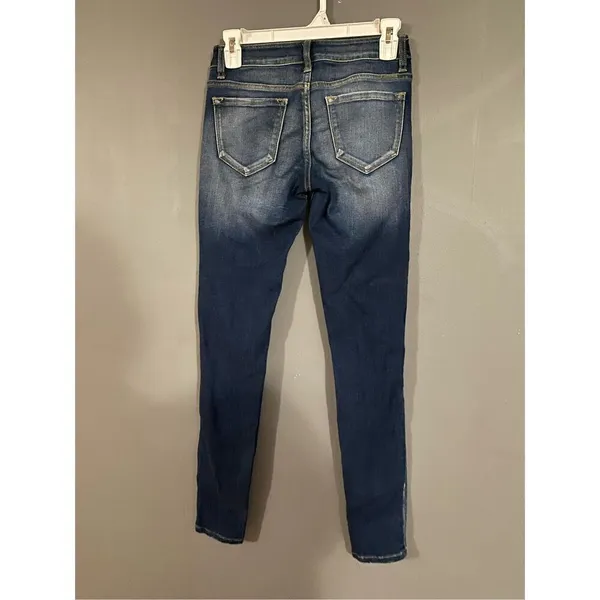 KanCanLow Rise Skinny Distressed Jeans Size 1/24 - Image 2