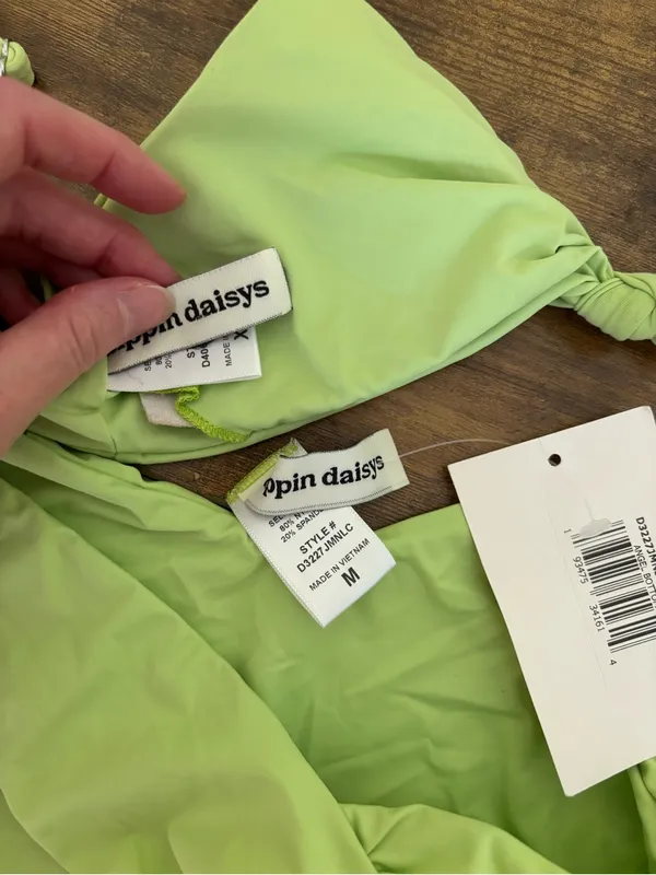 Dippin' Daisy's Bright Green Bikini - Image 2