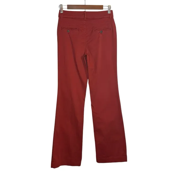 Massimo Dutti Trouser‎ Pant 2 Rust Red Business Casual Chino Bottoms 31" Inseam - Image 4