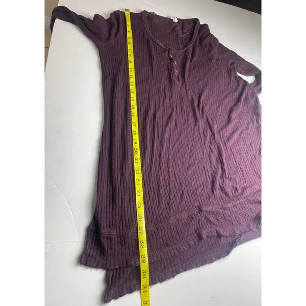 WE THE FREE + CREW NECK BLOUSE Long Sleeve Size Medium - Image 6