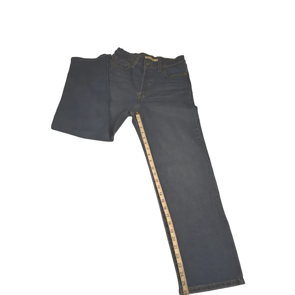 Levis Ribcage Straight Ankle Jeans Blue Denim High Rise W28 L27 CW-3422 3449 - Image 6