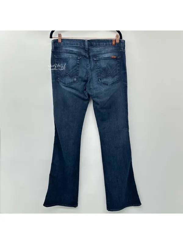 7 For All Mankind A Pocket Bootcut Jeans Size 31 - Image 4