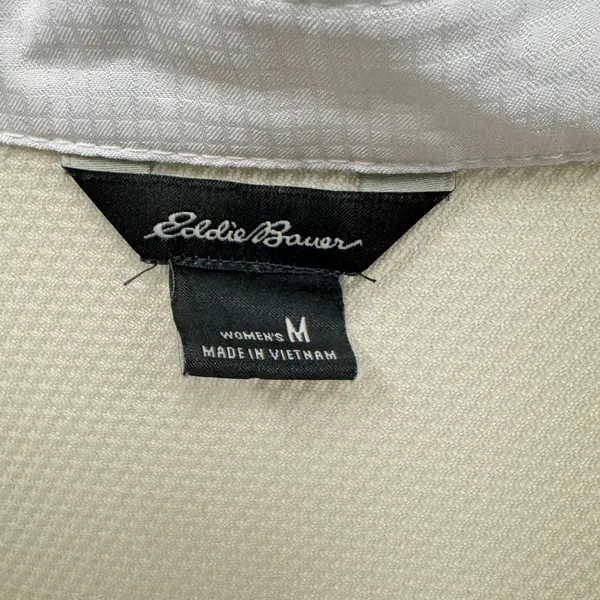 Eddie Bauer Sleeveless Hiking Outdoor Shirt Mesh Vent Back Medium Gorpcore Sport - Image 6