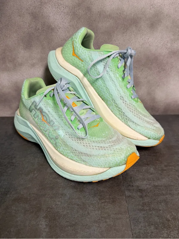 Hoka One One Mach X Women's Light Green Running Shoes 1141451 Size 7.5B - Image 15