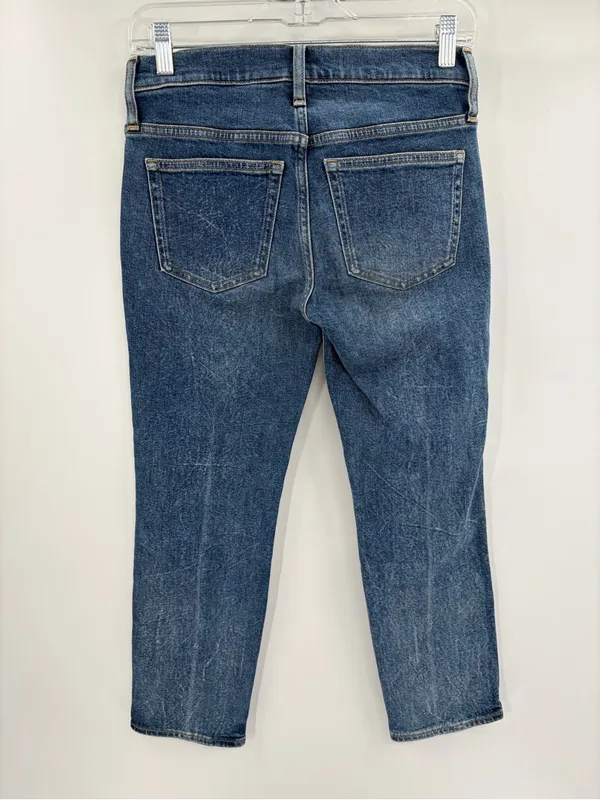 J. Crew women’s vintage slim straight blue jeans denim size 25P petite NWT - Image 6