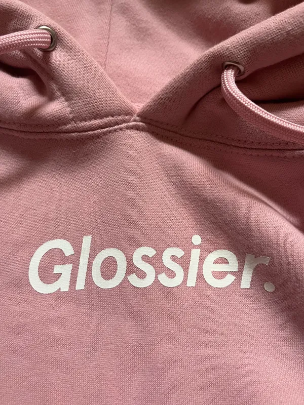 Glossier Pink Hoodie - Image 2