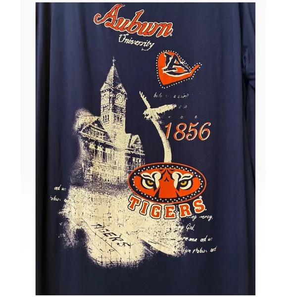 P. Michael Auburn University gameday T-shirt embellished rhinestones XXL NWT - Image 3