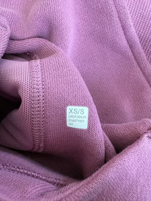 Lululemon Scuba Oversized Funnel Neck Half-Zip Velvet Dust XS/S - Image 6